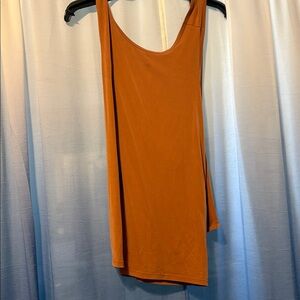 NWOT Joy Lab Women’s Tie Back Sleeveless Athleisure Workout Tank Top Taupe Large